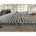 Curved End Galvanized Street Lighting Steel Pole